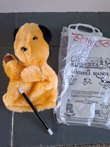 Sooty with wand plush - plush, hand