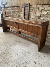 Antique Solid Original Pew