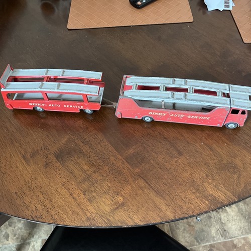 Dinky toy car carrier and - carrier,