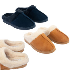 Dr Keller JUSTINE Womens Comfort Mule Slippers Slip-On House Shoes Flat Sole