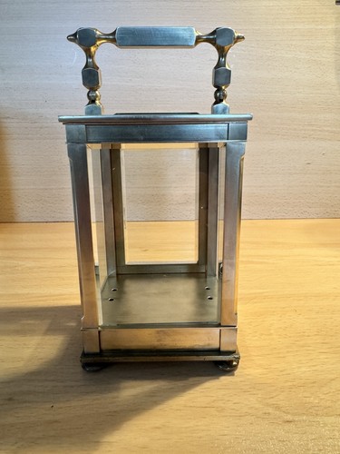 French carriage clock - clock, case.