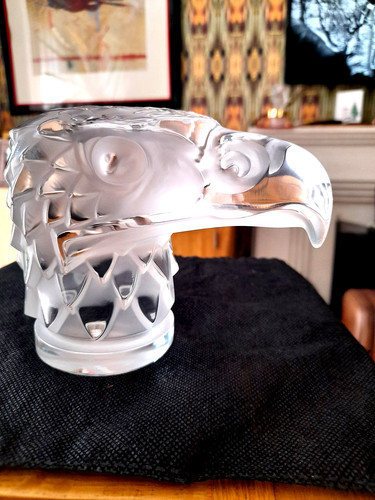 Lalique tete aigle hood - lalique,