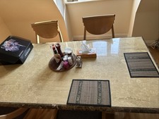 Marble Dining Table with solid