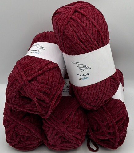 Chenille knitting crochet