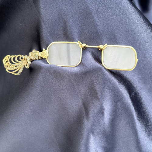 Lorgnette antique handheld - lorgnette,