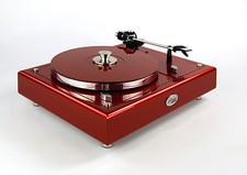 Restored Thorens TD145 Turntable Limited Edition Caliente Red Metallic