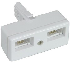 BT TELEPHONE DOUBLE ADAPTOR 2