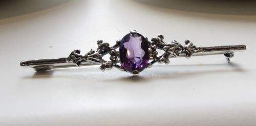 Brooch silver 900 - brooch, &