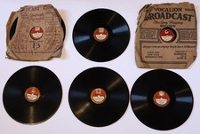 Collection of 6 x 8" 78rpm