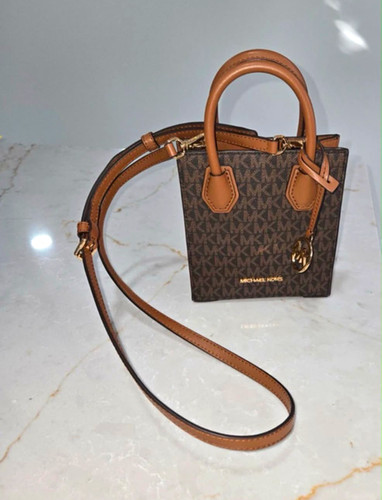 Michael kors brown logo small - kors,