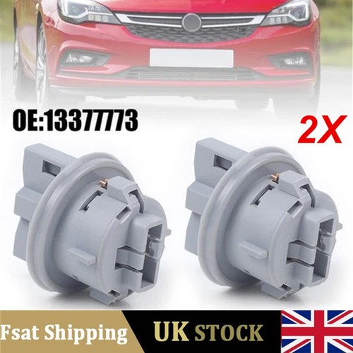 Pair drl light - bulb, socket