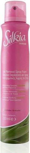 Silkia hair removal spray foam - silkia,