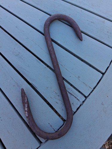 Large rusty iron - large, 10"