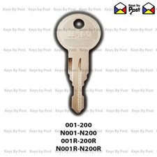 BMW 1 2 3 4 5, Mini, Series Roof Box, Bar, Cycle, Rack Key (N001 - N200)