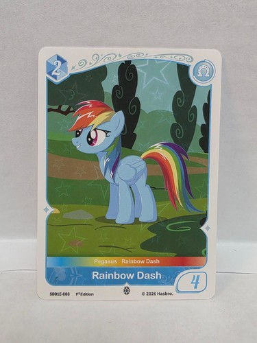 Rainbow dash friendships - rainbow, sr