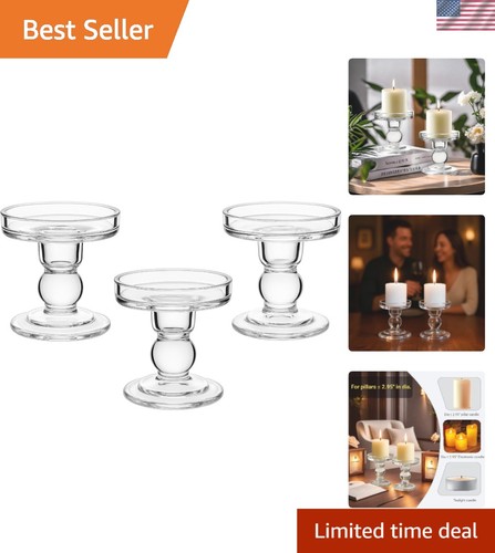 Glass candle holders for - glass,