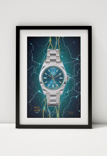 Rolex milgauss 116400gv print - milgauss,
