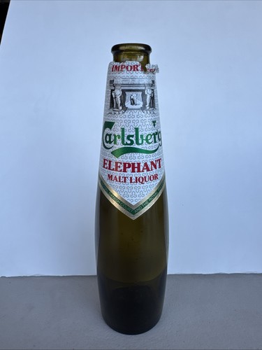 Vintage beer bottle carlsberg - bottle,