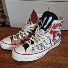 Converse x Come Tees "Realms and Realities" Chuck 70 Hi Men's Size Uk 8. 