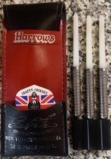 Rare Harrows Eric Bristow Cocked Finger 26G Tungsten Darts