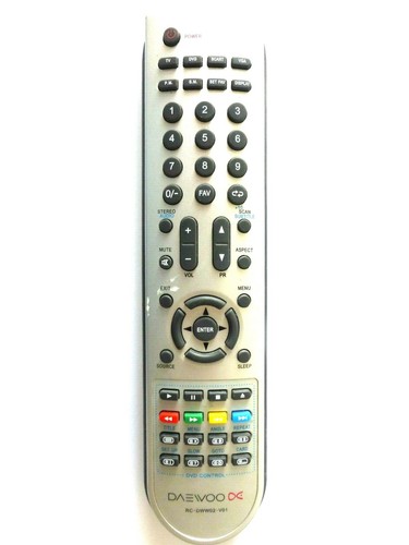 Daewoo dvd combi remote - daewoo,