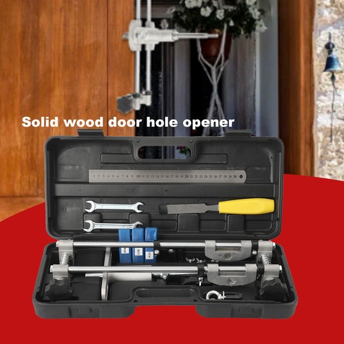 Mortice lock fitting - jig, door