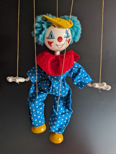 Pelham puppet clown jumpette - pelham,