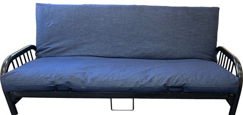 Dark denim full size - dark, futon