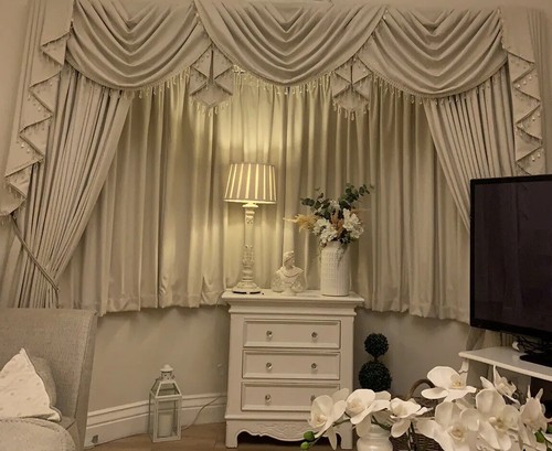 Designer curtains swags - curtains, &