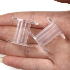 10x Fly Tying Bobbin Spools Kit Empty Thread Spool Supplies Durable Equipment