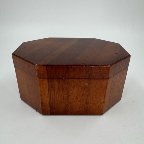 Trench art wooden trinket - trench,