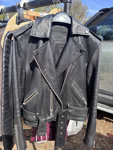 All saints leather - , jacket