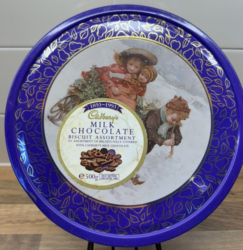Cadburys round vintage 1990s - round,