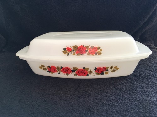 Phoenix england opalware - england, red