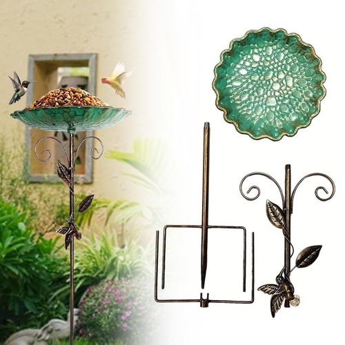 Rustproof metal bird - bird, bath