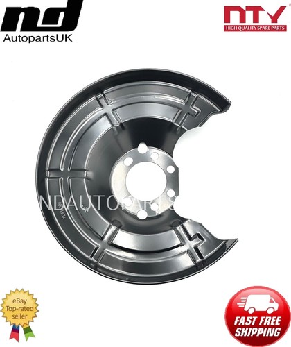 Rear brake disc - rear, cover