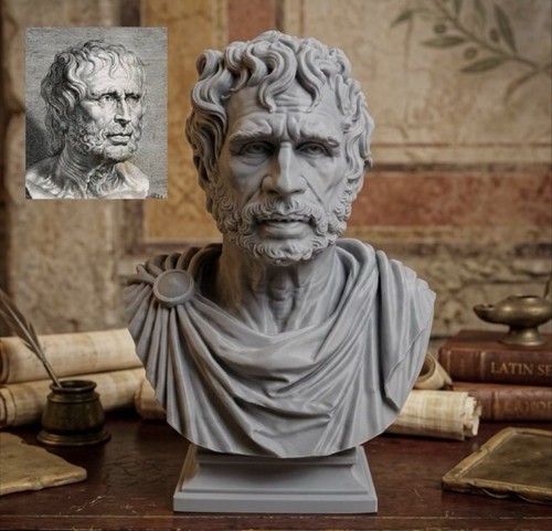 Lucius annaeus seneca bust - annaeus,