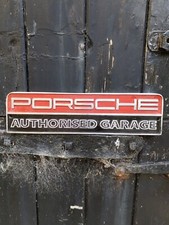 Porsche Sign Porsche Garage
