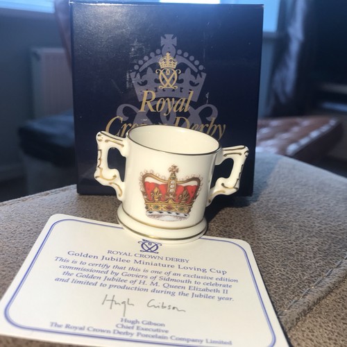 Royal crown derby miniature - royal,