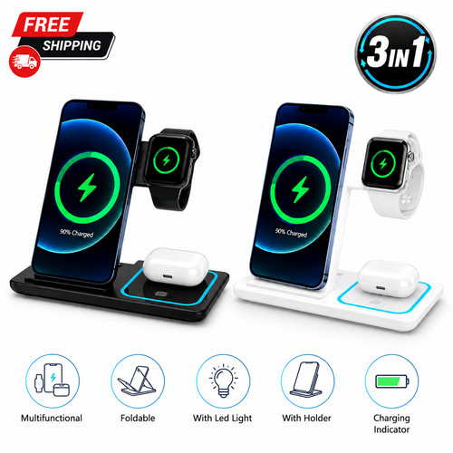 3in1 fast wireless - 3in1, charger