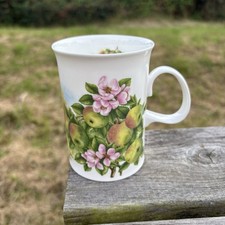 Dunoon Crabapples Hedgerow Fruits by Jane Fern Fine Bone China Mug Cup VGC