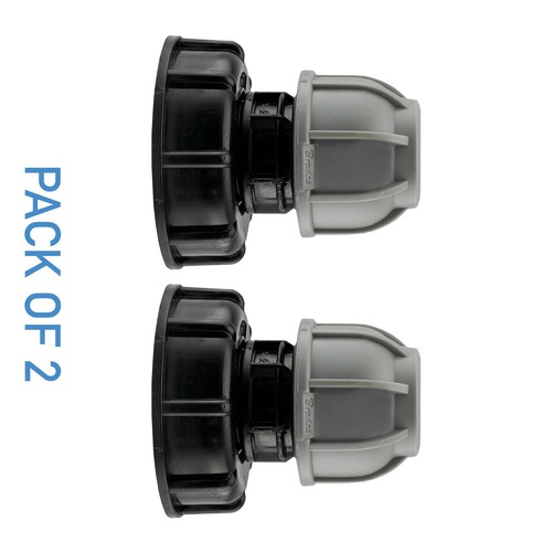 Pack ibc outlet fittings - 2, –