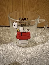 Vintage Peanuts Snoopy Glass