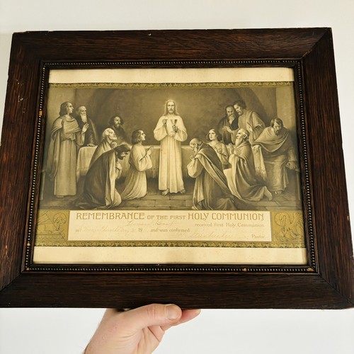 Antique 1900s 1911 first holy - antique,