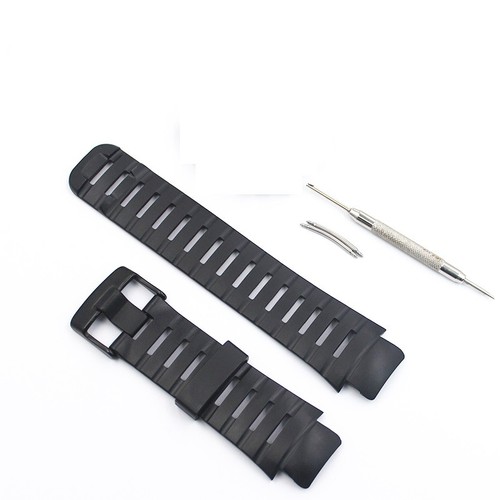 Elastomer black rubber - black, strap