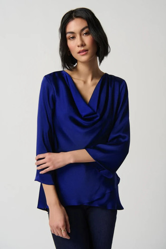 Joseph ribkoff satin cowl - joseph,