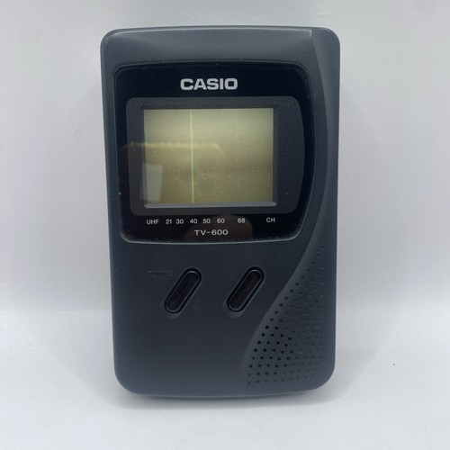 Casio 600d vintage portable - casio, tv-600d