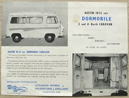Austin cwt dormobile - 10-12,