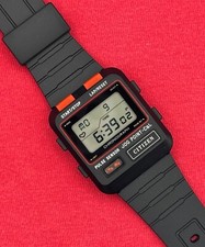 1986 Vintage Citizen Digital Watch - Pulse Sensor - D010 - JOG Cal. - VERY RARE!