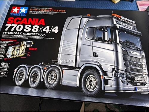 Tamiya scania 770 8x4 - s, 1/14